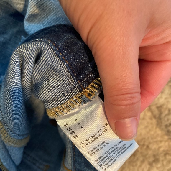 AE Denim Skort, Size 4 - Picture 4 of 5